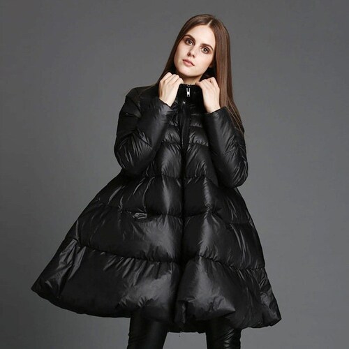 Coat Winter Jacket Skirt Snow Down Parkas Jackets Coat Cloaks - Etsy