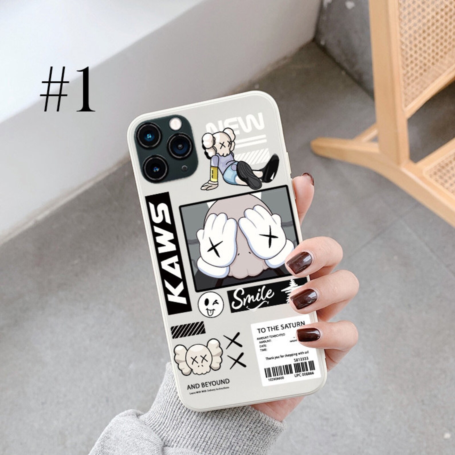 HypeBeast KAWS Smile Phone caseHype Inspired Case Camouflage Etsy