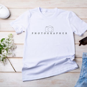 Photographer Tee, Photographer Shirt For Women, Photography Shirt, Women&#39;s T-shirt, Unisex TShirt, Photographer Gift