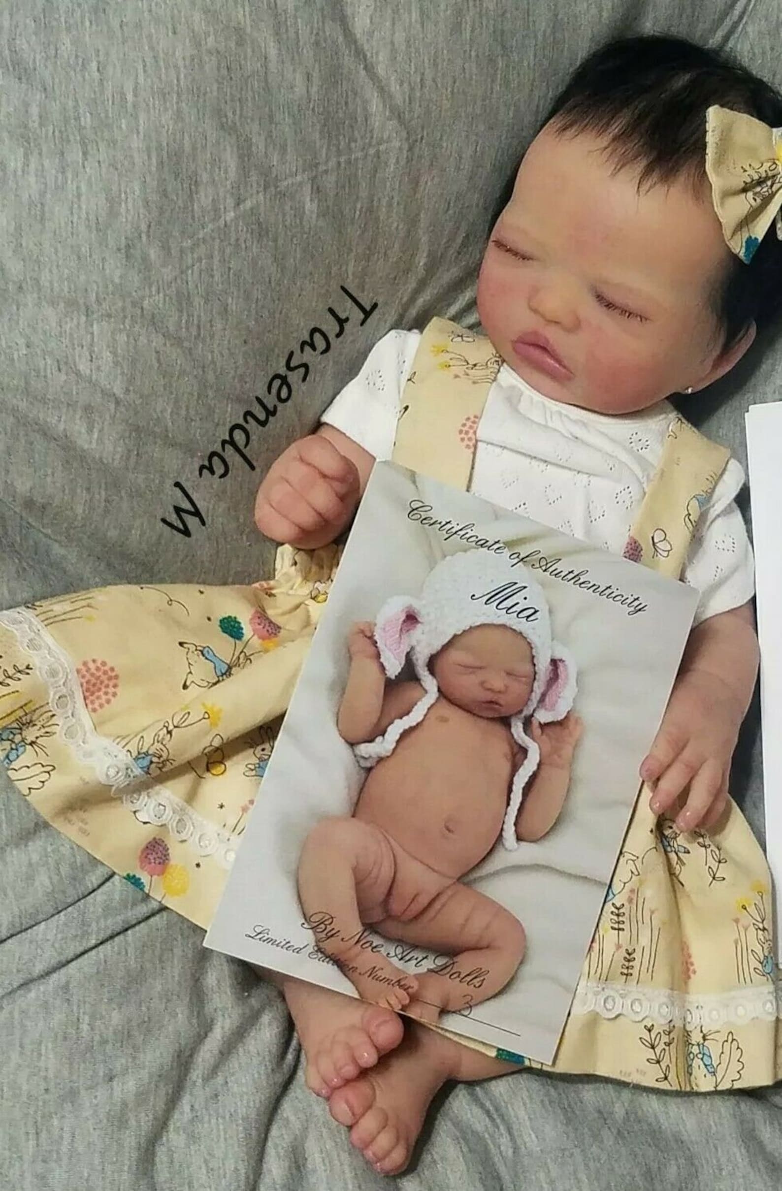 FULL BODY SILICONE Baby Mia 3 By Noe Art Dolls Video Etsy