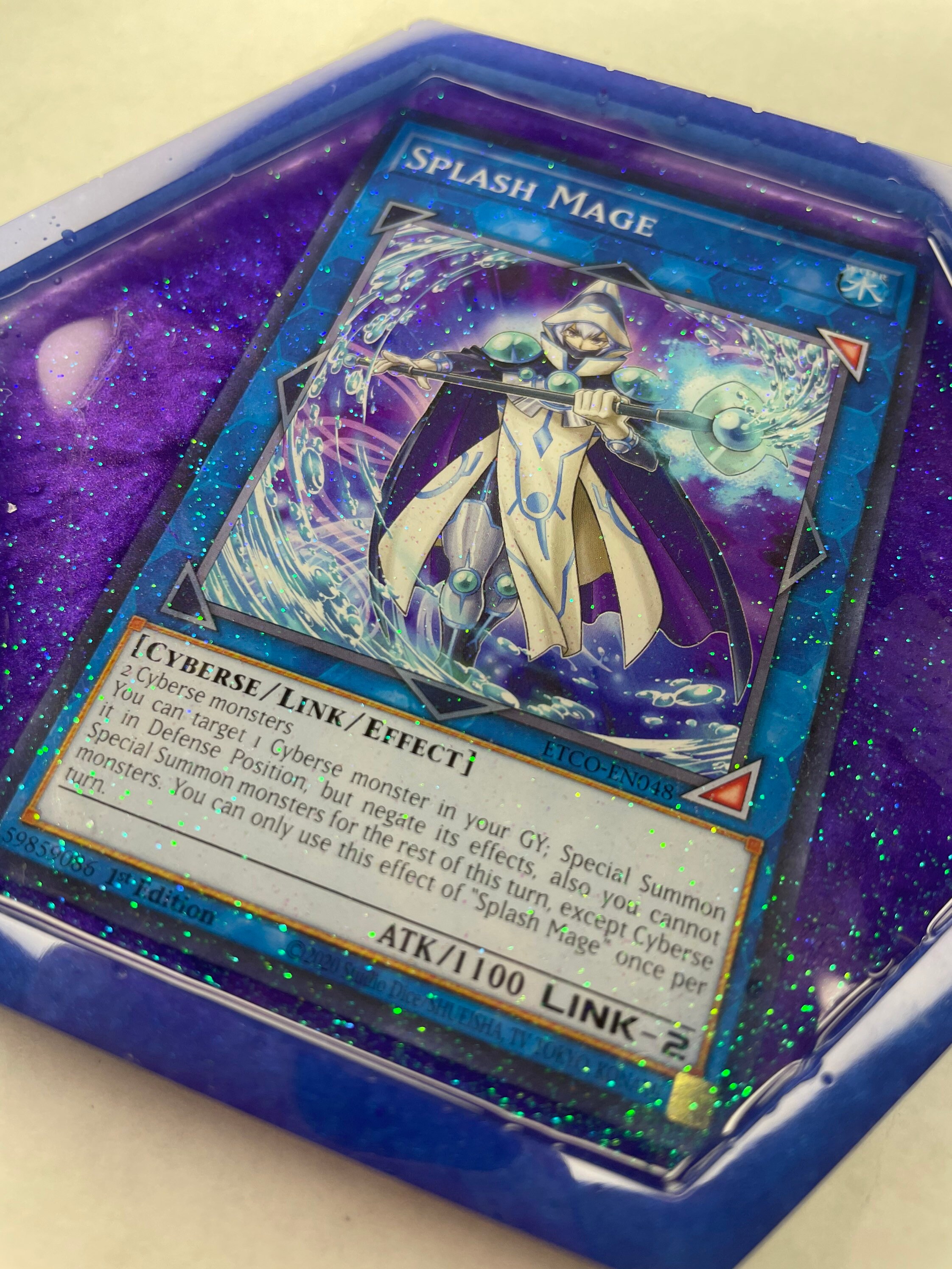 Splash Mage Yu-Gi-Oh Coasters Drinking Resin | Etsy