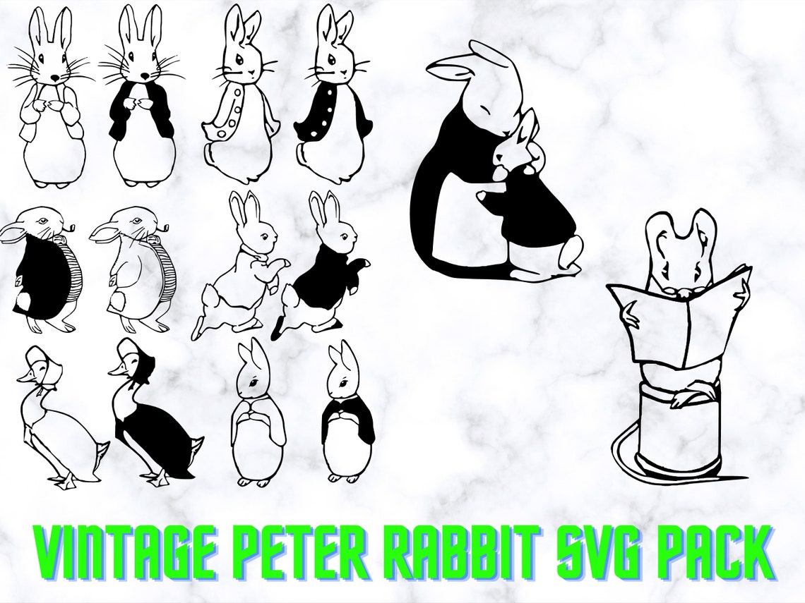 Peter Rabbit SVG