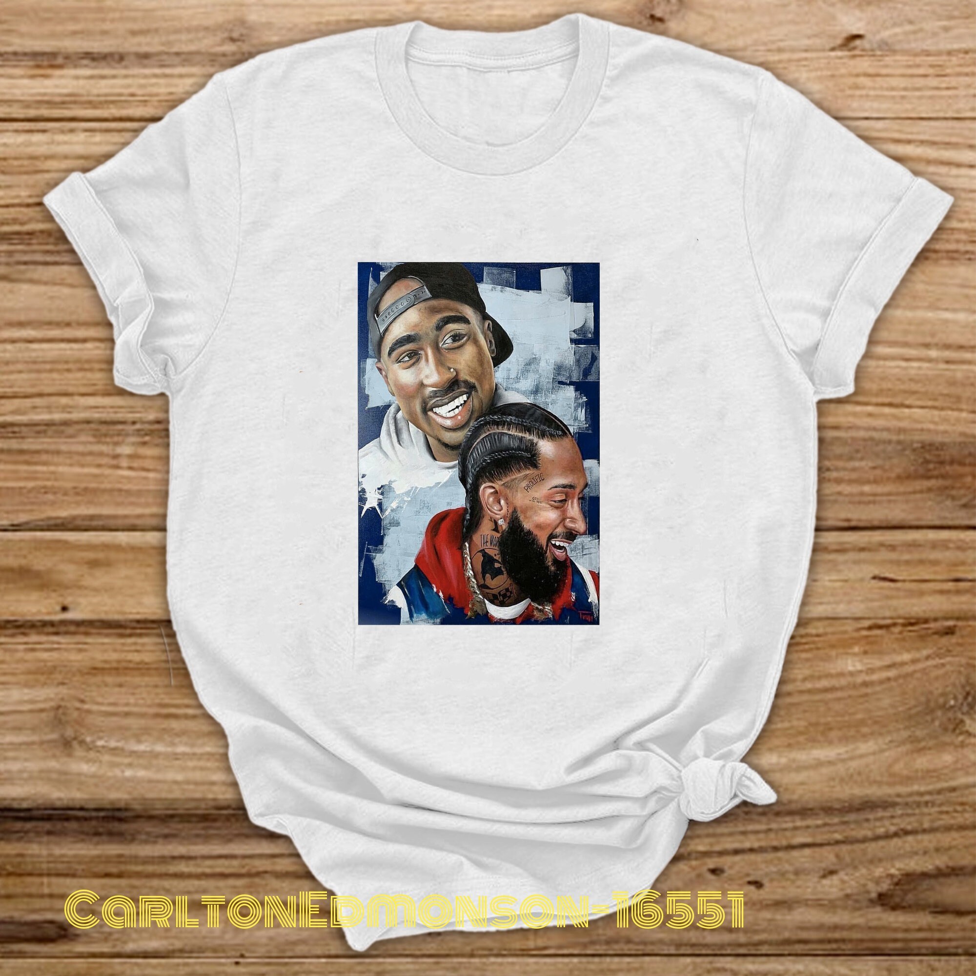 Nipsey Hussle 2Pac T Shirt 2Pac Shirt Men Women Unisex Baggy | Etsy