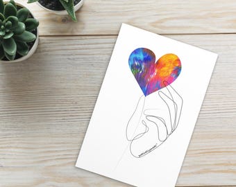 Color Me POETIC Love Card