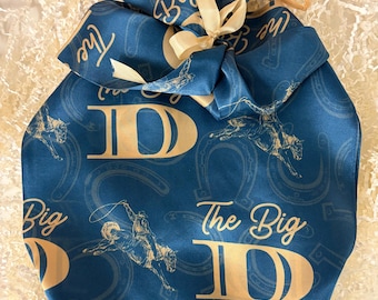 The “Big D” Mulberry Silk Scarf/Pocket Square