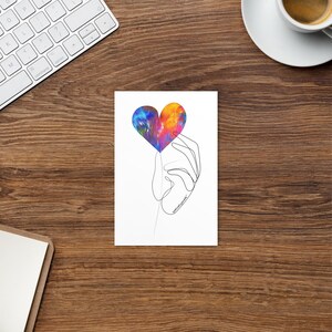 Color Me POETIC Love Card