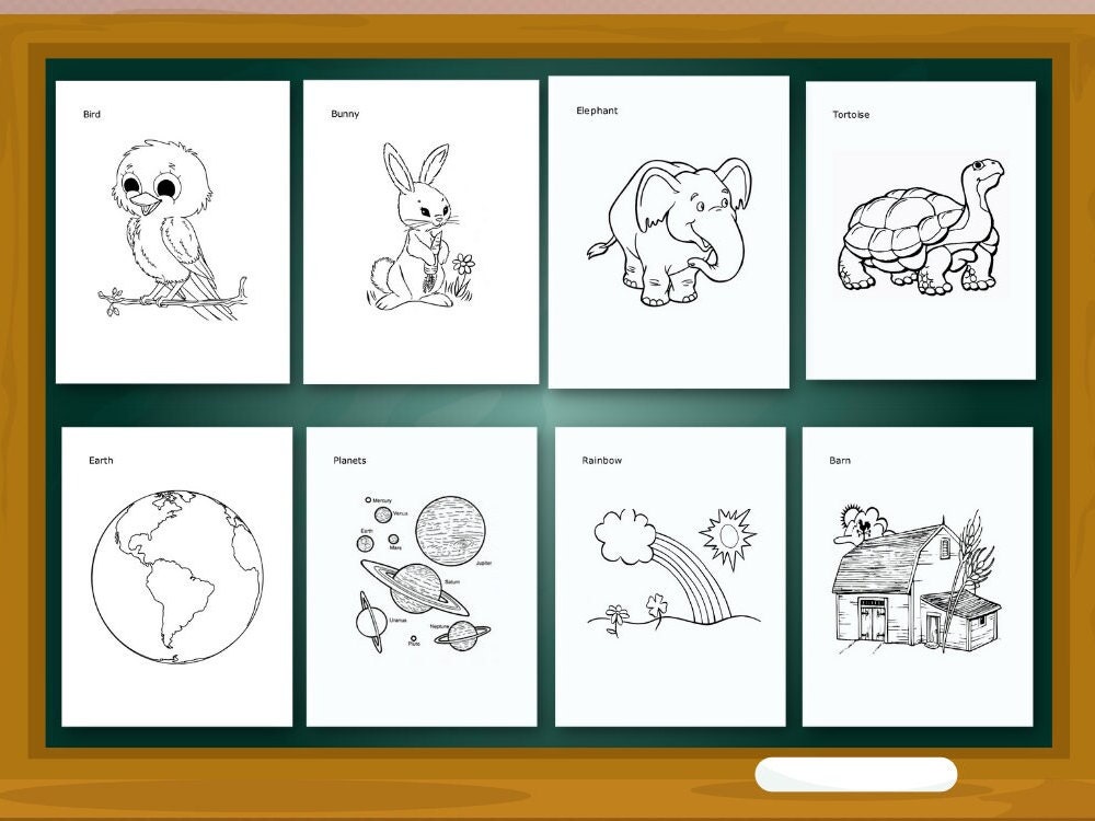 282 Pages Big Book of Coloring for KDP Amazon and Print at Home Etsy