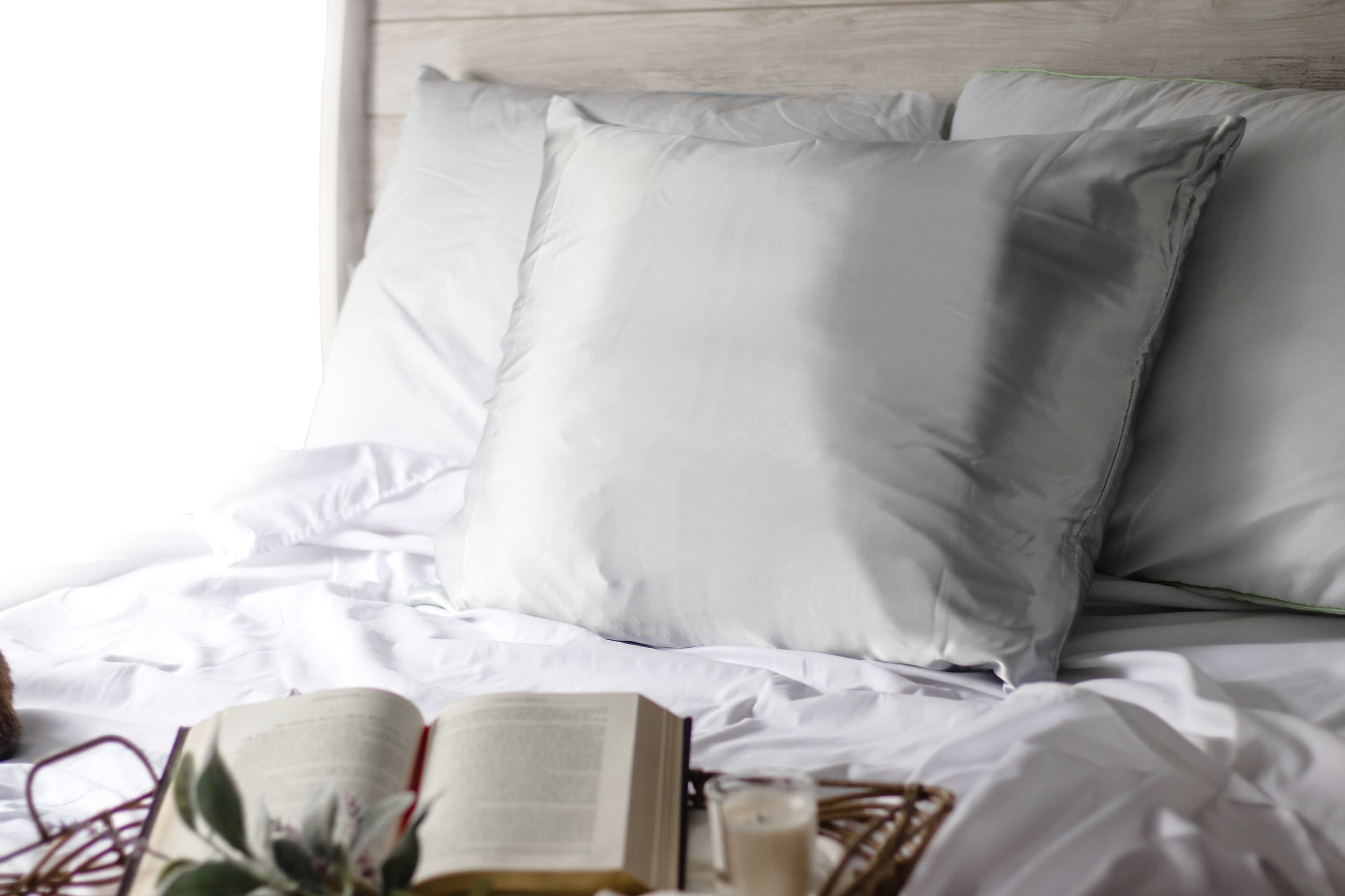 100 Pure Mulberry Silk Anti Aging Pillowcase with Zipper, Standard