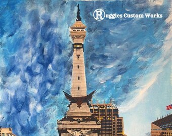Circle Center, Indianapolis Print - Etsy