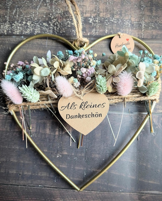 Flower Heart Wire Wreath Wire Pcs Heart Wreath Frame, Dark Green