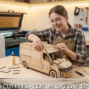 MB Van (L2H2) – pliki cięte laserowo