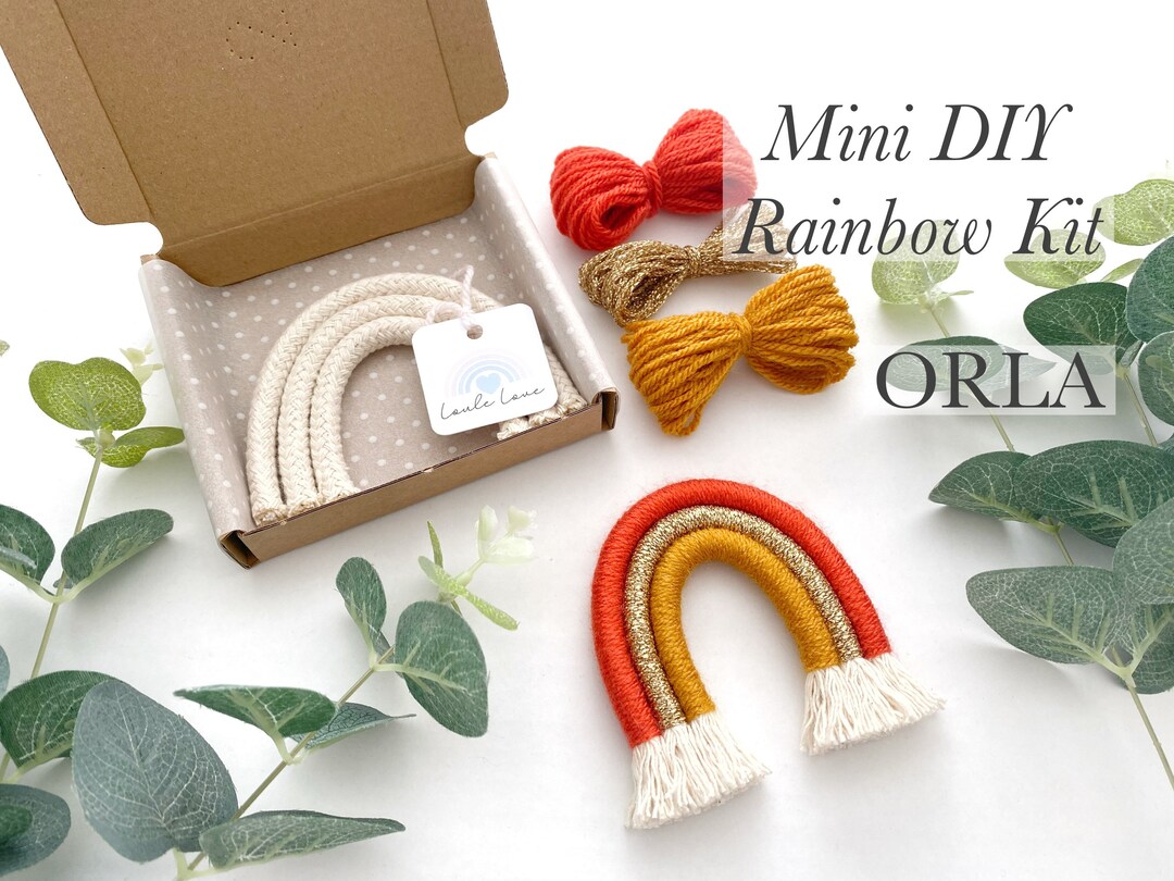 Mini Craft Kit Macramé - Rainbow Mini Craft Kit Macramé - Rainbow