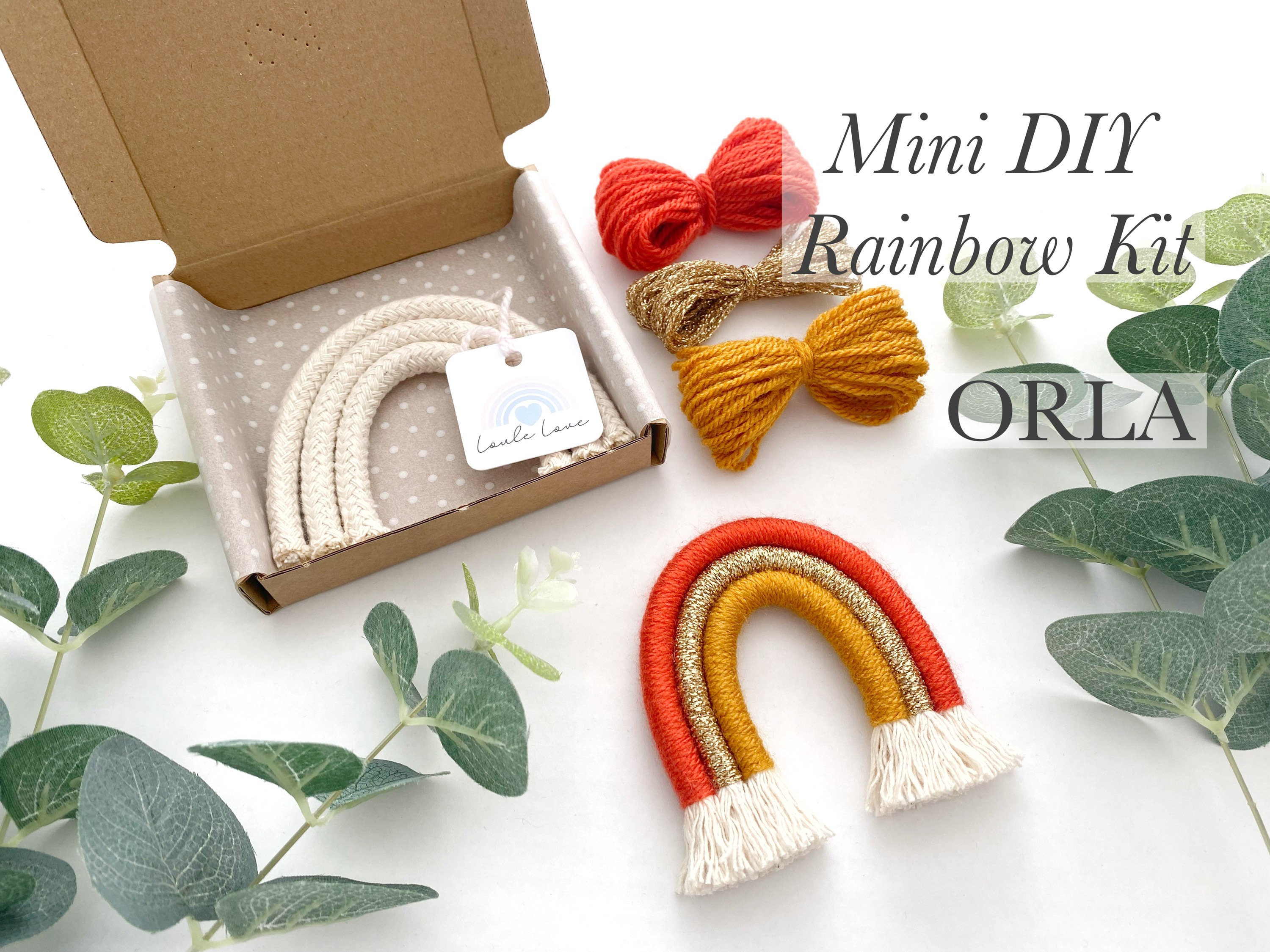 Mini Craft Kit Macramé - Rainbow Mini Craft Kit Macramé - Rainbow