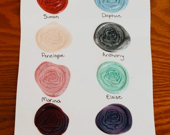 BRIDGERTON Wax Seal Aesthetic Board *Wall Art/Home Decor*