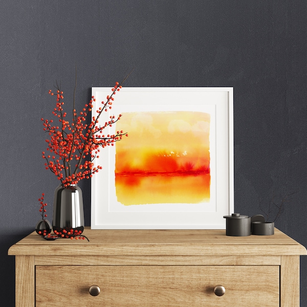 Yellow Kitchen Art Etsy