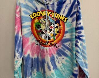 looney tunes tie dye shirt