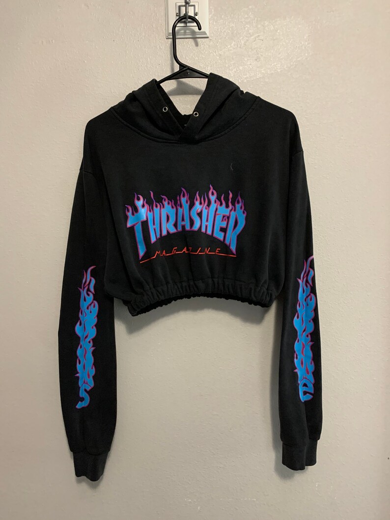 Thrasher Magazine crop top size L