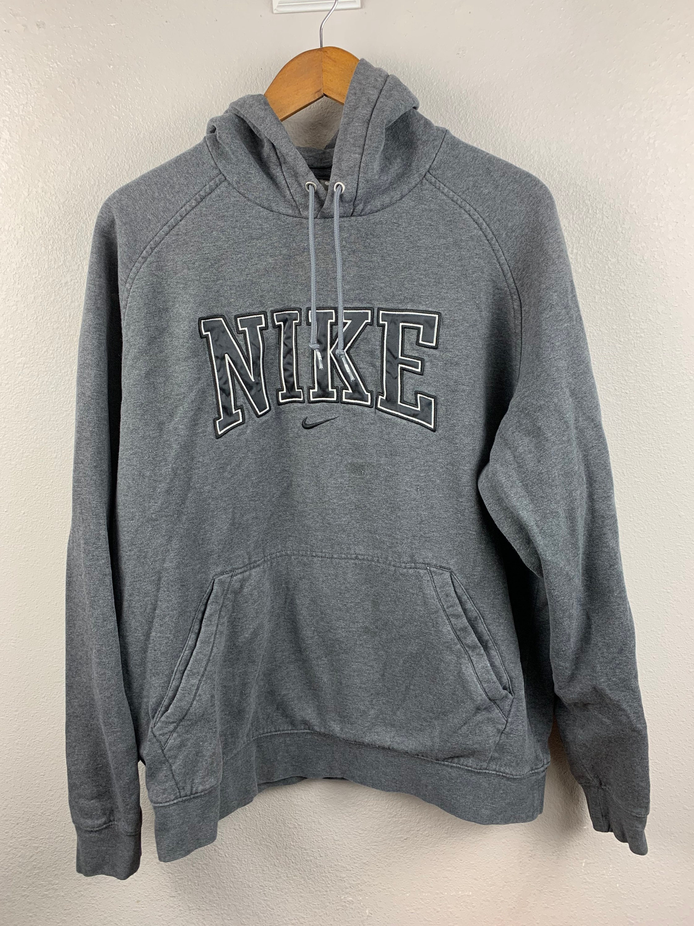 Nike center swoosh hoodie sweatshirt size XL | Etsy