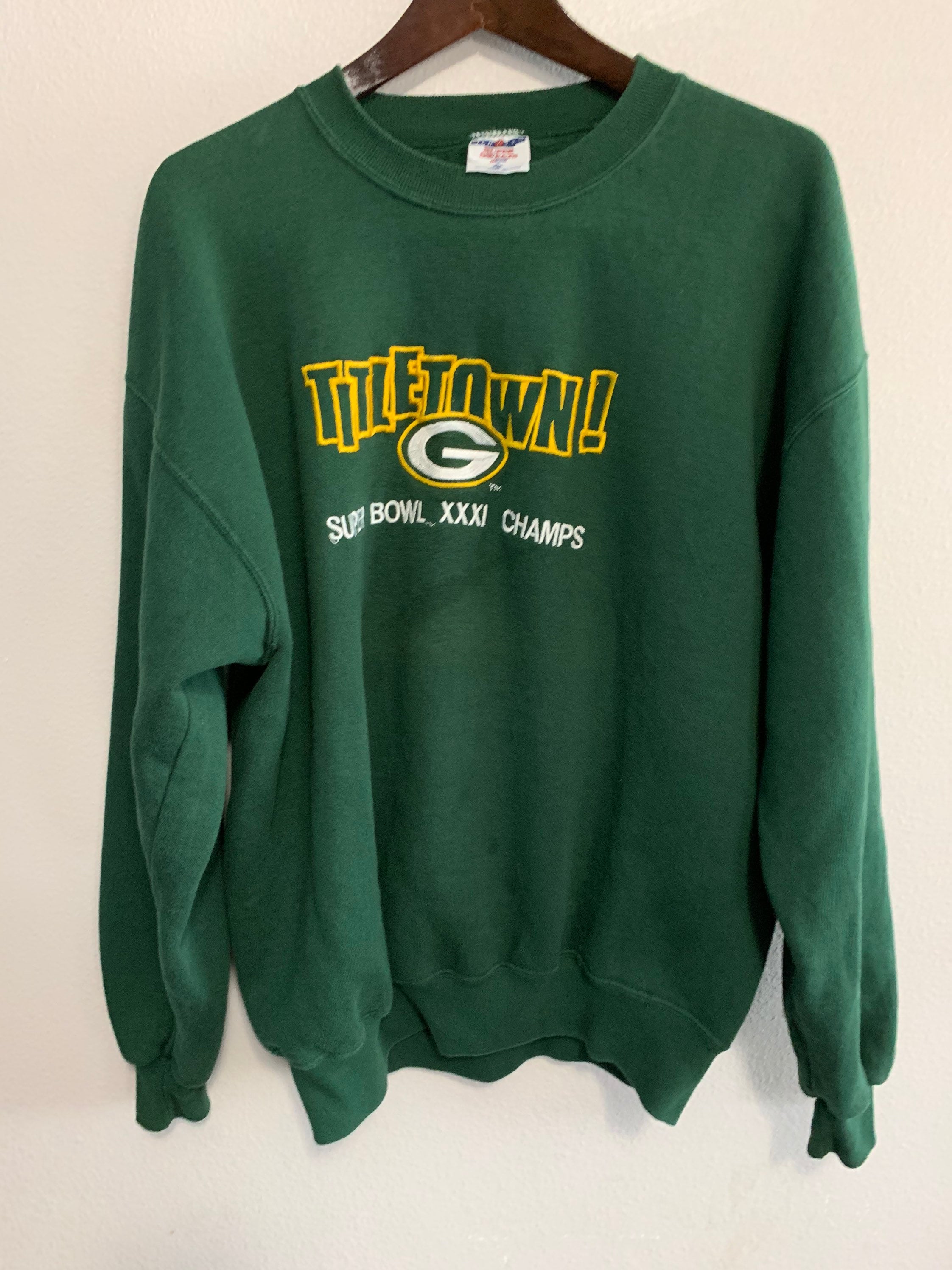 oversized packers sweatshirt