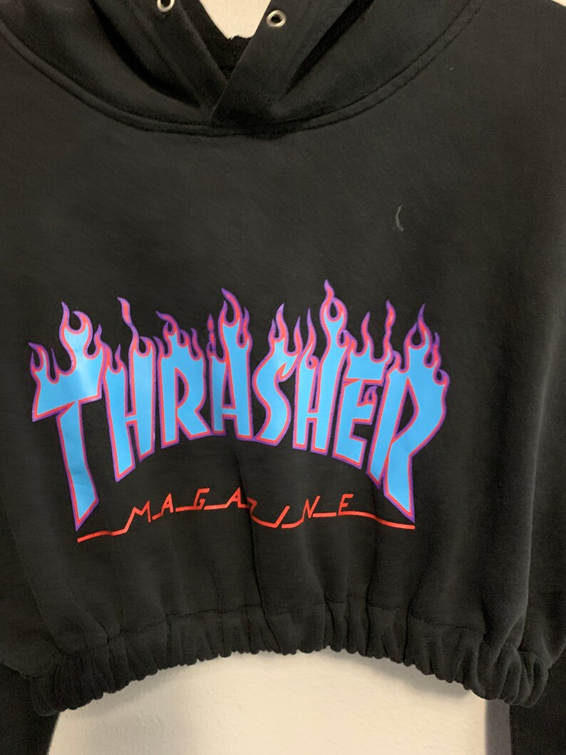 Thrasher Magazine crop top size L