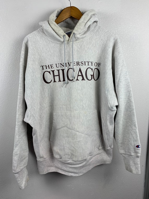 Champion the university of Chicago hoodie sweatshirt size XL | Etsy