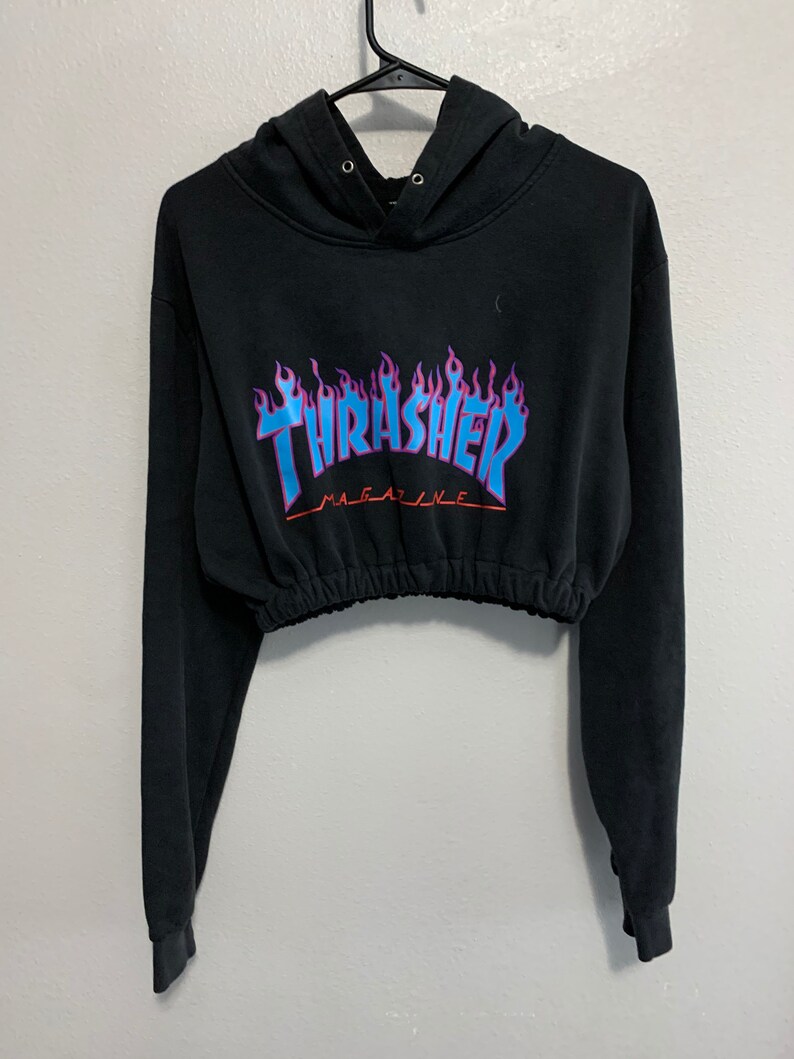 Thrasher Magazine crop top size L