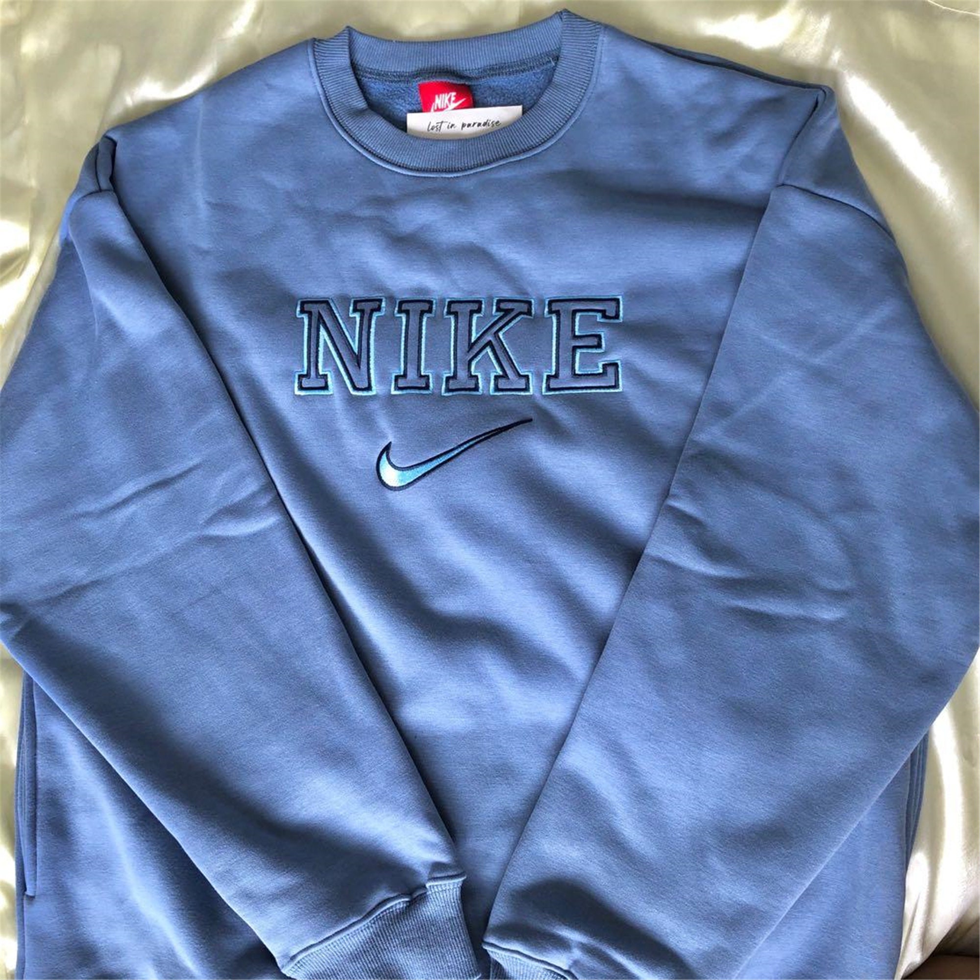 Nike 90s Vintage Spellout SweatshirtNike CrewneckOversized | Etsy