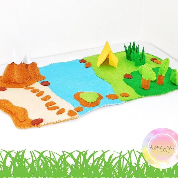 Felt Play Mat Etsy