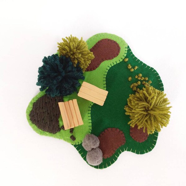 Felt Play Mat Etsy