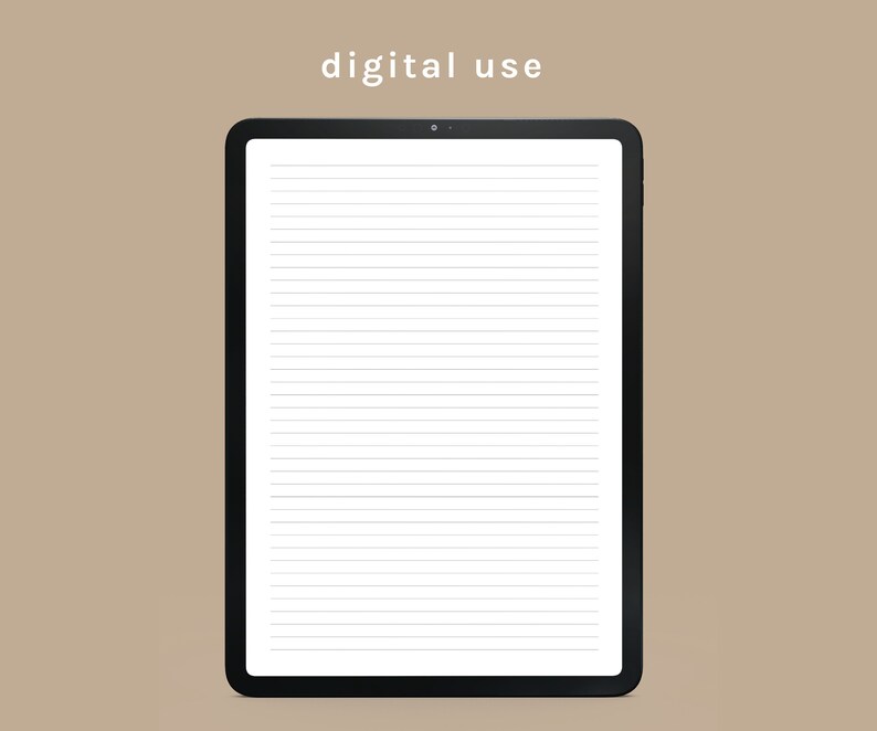 printable-lined-paper-lined-sheet-digital-paper-journal-etsy