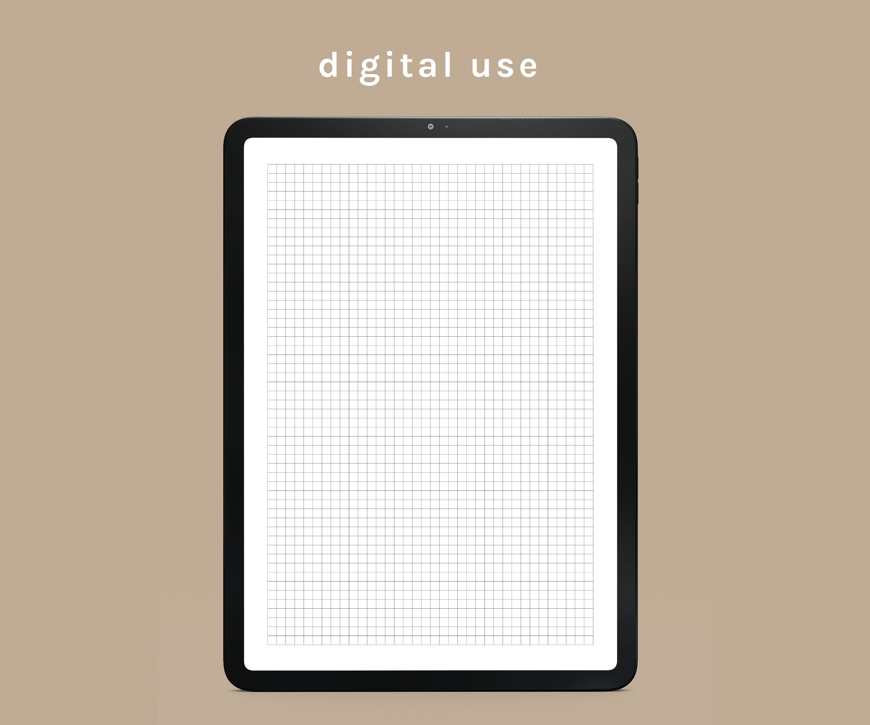 Printable Graph Paper | 5mm Grid Paper | Digital Journal Template | A4 ...