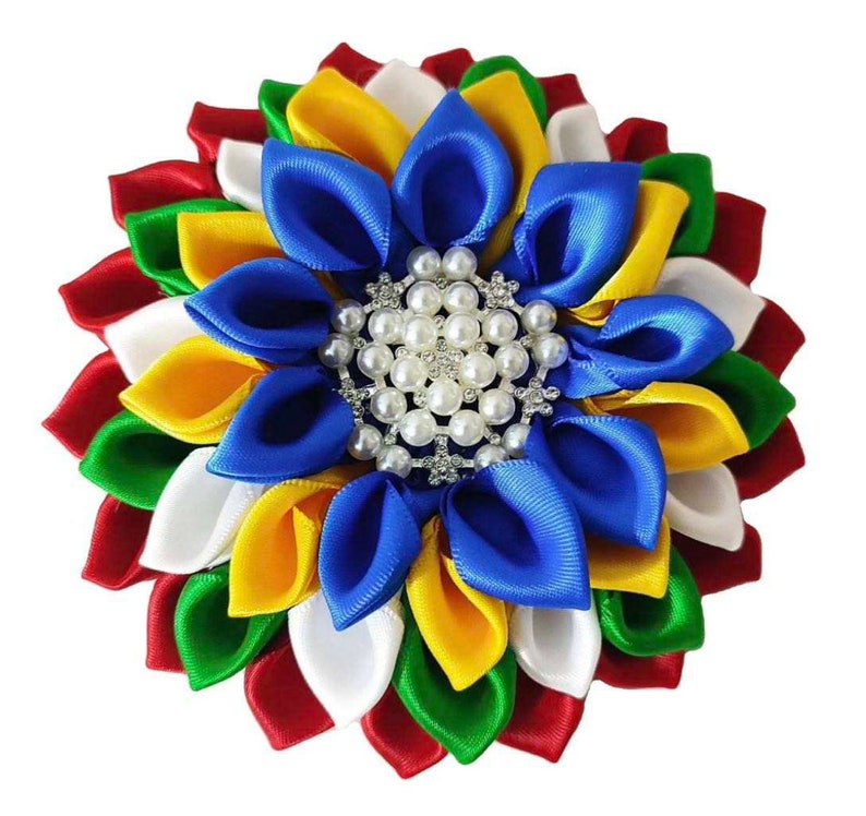 OES Flower Brooch with Magnetic backing OES Flower