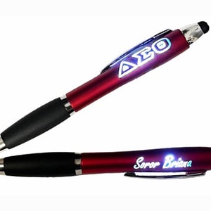 Fraternity/Sorority Custom Pen Light. BLACK FRIDAY SALE ends Sunday! (Bulk Pricing Available)