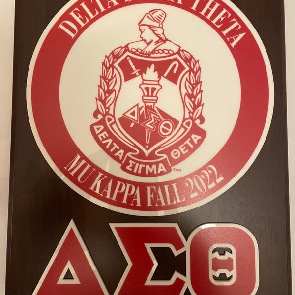 Delta Sigma Theta Desk Sign Etsy Canada