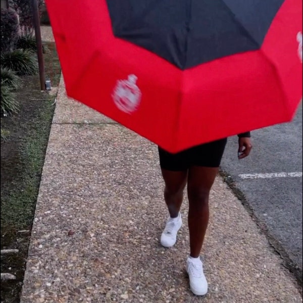 Delta Sigma Theta Compact Umbrella Automatic Up/Down-SALE ends on Sunday!