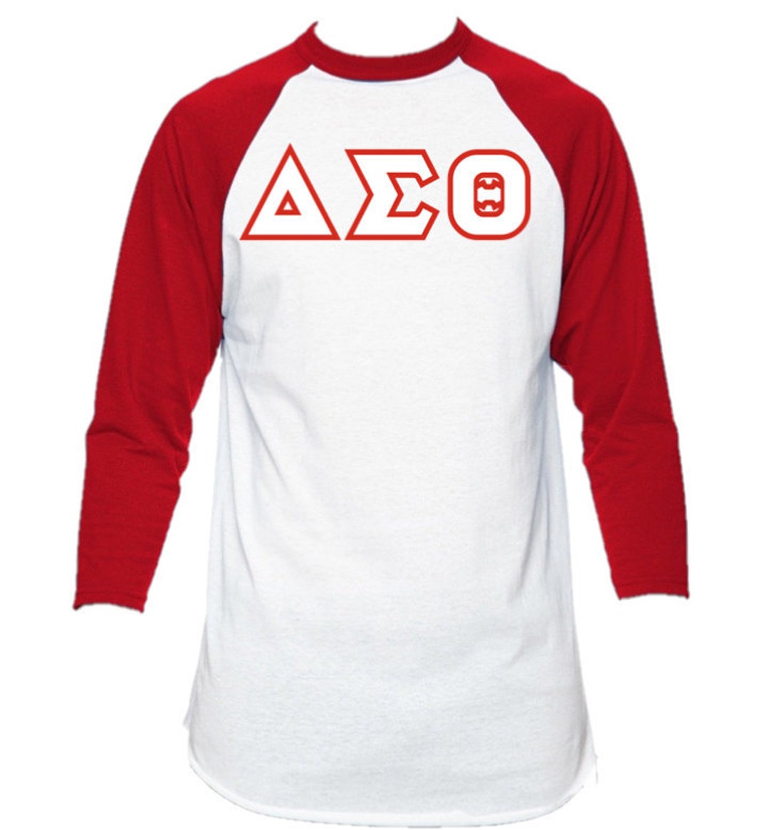 Delta Sigma Theta Raglan Baseball Shirt Etsy