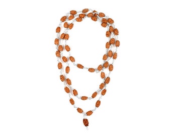 ミワちゃん　ルドラクシャマーラー　オール2ムキ 2 Mukhi インドネシア (ジャワ) ルドラクシャ ムーン マーラー、純度