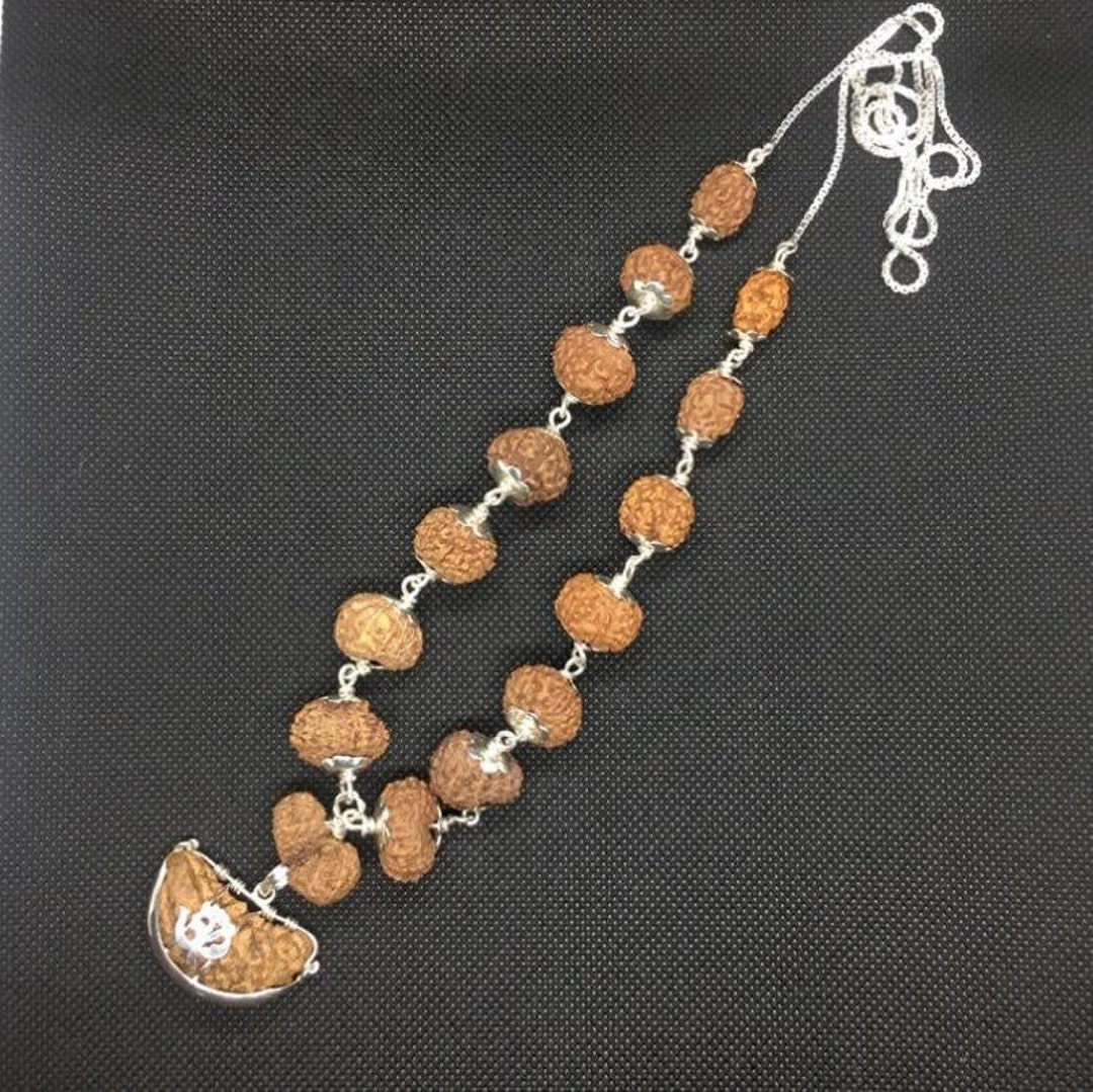 1 to 14 Mukhi + Ganesh and Gauri Shanakar Java Siddha Mala in Medium ...