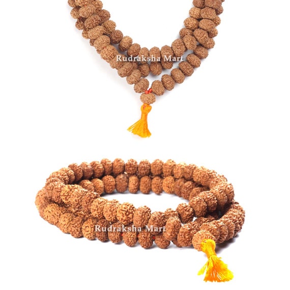 11 Mukhi Face Rudraksha Mala 8 to 9 Mm 108+1 Beads, Sacred