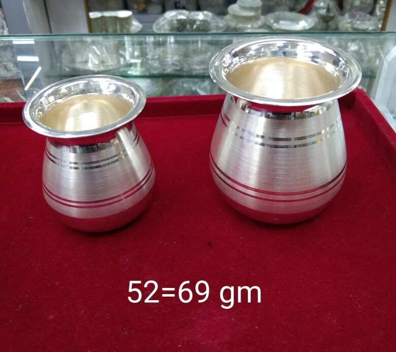 Gifts Silver Small Size Lamp in Salem at best price by Velmurugan Jewellers  Wholesale Dealer  Justdial