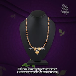 Nepali Rudraksha Kombination - 10,12,13 Mukhi (Gesichter) mit Rudraksha Mala, Lab zertifiziert
