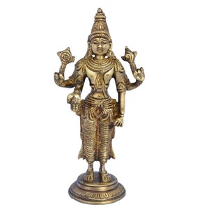 Brass Lord Vishnu Idols For Puja
