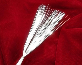 Silver Durva for Ganesh Puja - Qty 21 Durvas