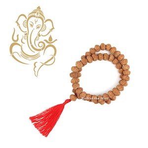 8 Face (Mukhi)  Rudraksha Mala 7 to 8 mm 54+1 Beads