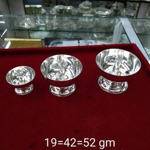 Pure Silver Akhand Deepak Chandi Ka Akhand Deepak for Home Usage, Temple and return gift for navarathri, janmastami, wedding & housewarming