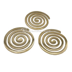 Brass Helix Vastu Remedies For North West Defects - Set of 3