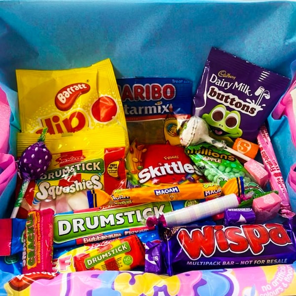 UK Sweet Hamper / Gluten Free / UK Sweet Box / Candy Hamper / Candy Box / Gluten Free Box / Gluten Free Hamper / Gluten Free Sweets