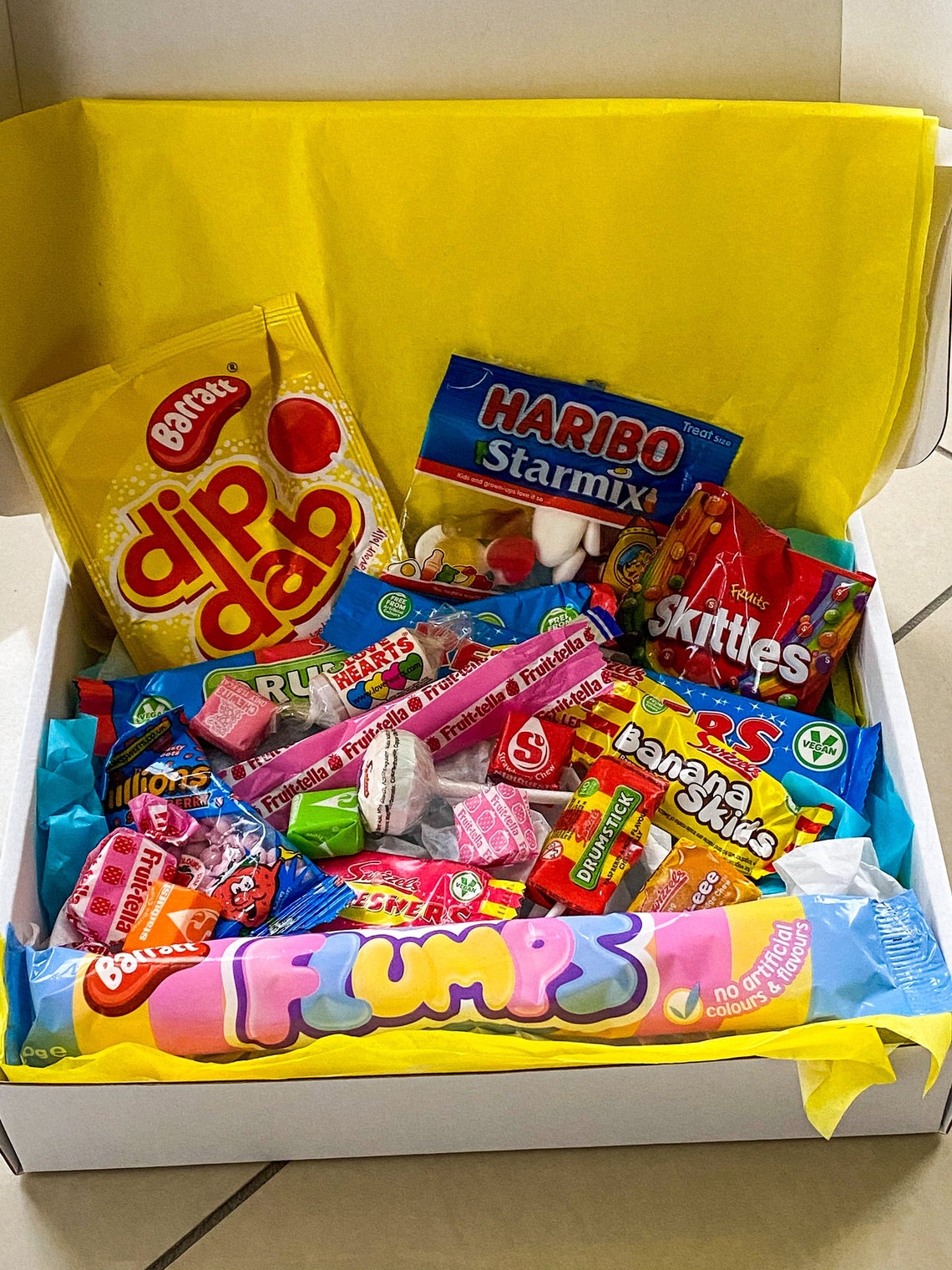 UK Sweet Hamper /lactose Free /candy Hamper/ Multicolored / Allergy