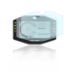 Screen protector film for motorcycle speedometer protective film Made in Germany, scratch protection suitable for SUZUKI V-STROM 1050XT 2020 GSX-R1000 L7 201