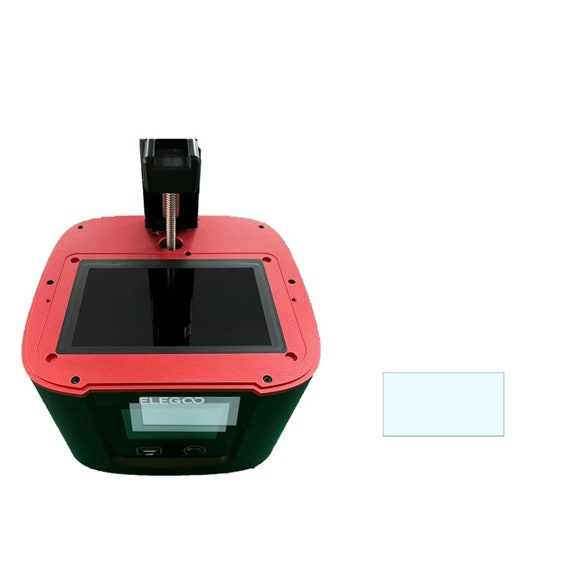 Screen Protector Suitable for Elegoo Resin 3D Printer, MARS 3 MSLA 3D  Printer 6.6 Inch LCD Panel and Display Protective Film 